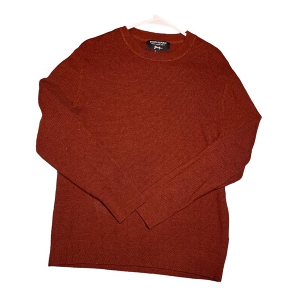 Banana Republic Extra Italian Fine Merino Wool Men’s Sweater, NWOT